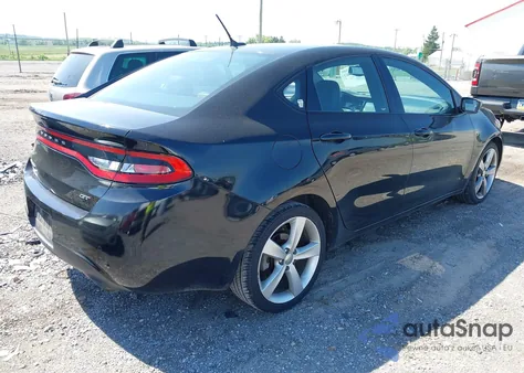 2014 Dodge Dart Gt из США, поврежденный, VIN 1C3CDFEBXED725110